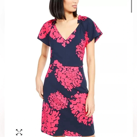 Trina Turk Beckell Floral-Print Dress - Picture 1 of 9